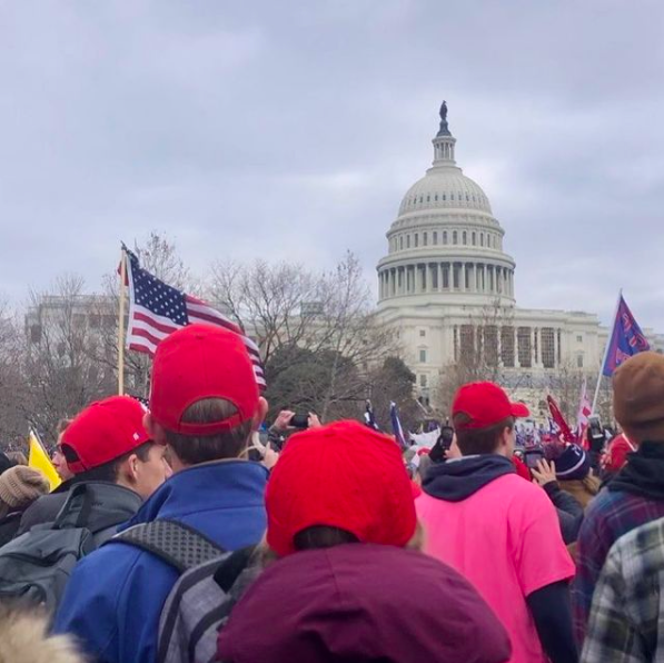 “Never Give Up” – Reflections from January 6